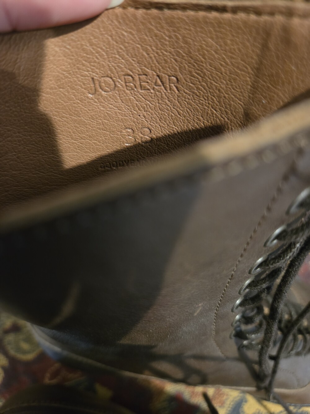Jo Bear Victorian Boots Size 38 - Picture 7 of 8
